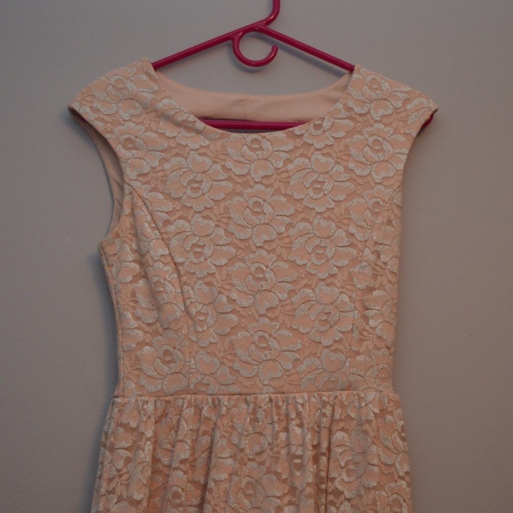 Light Pink Floral Dress